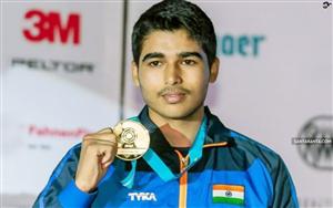 Winner of Gold in 10m air pistol at 18th Asian Games, Saurabh Chaudhary